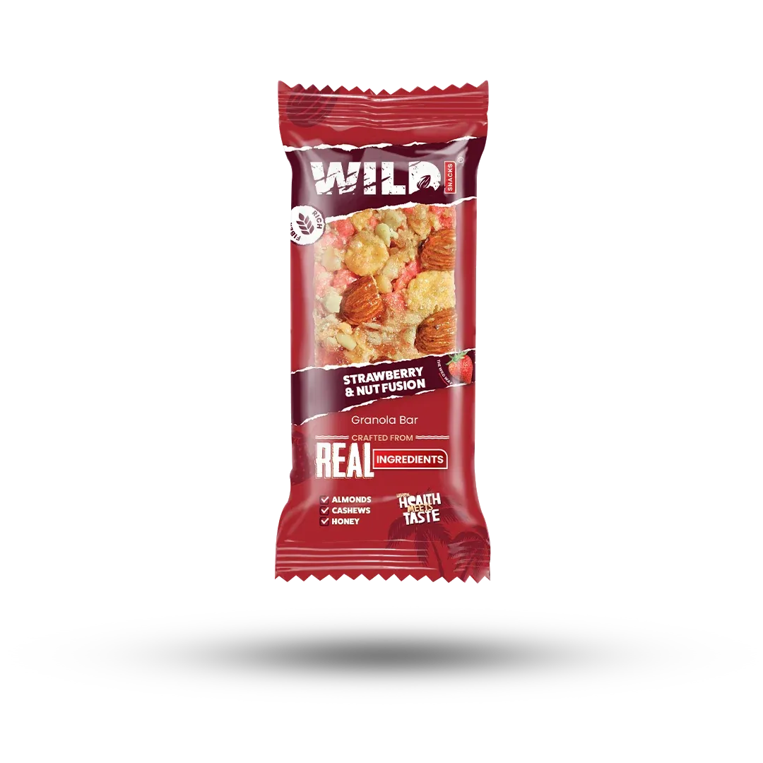 Strawberry & Nut Fusion - 6 Bars