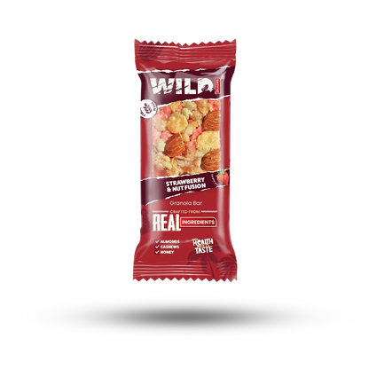 Strawberry & Nut Fusion - 6 Bars