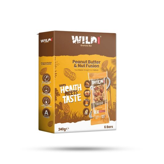 Peanut Butter & Nut Fusion - 6 Bars