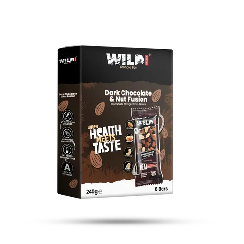 Dark Chocolate & Nut Fusion - 6 Bars